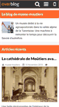 Mobile Screenshot of musee-moutiers.com